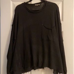 Easel Distressed Sweater